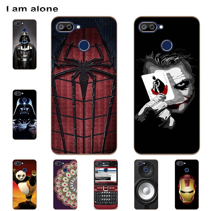 

I am alone Phone Cases For Oukitel C11 Pro 5.5 inch Black Solf TPU Mobile Fashion Color Bags For Oukitel C11 Pro Shipping Free