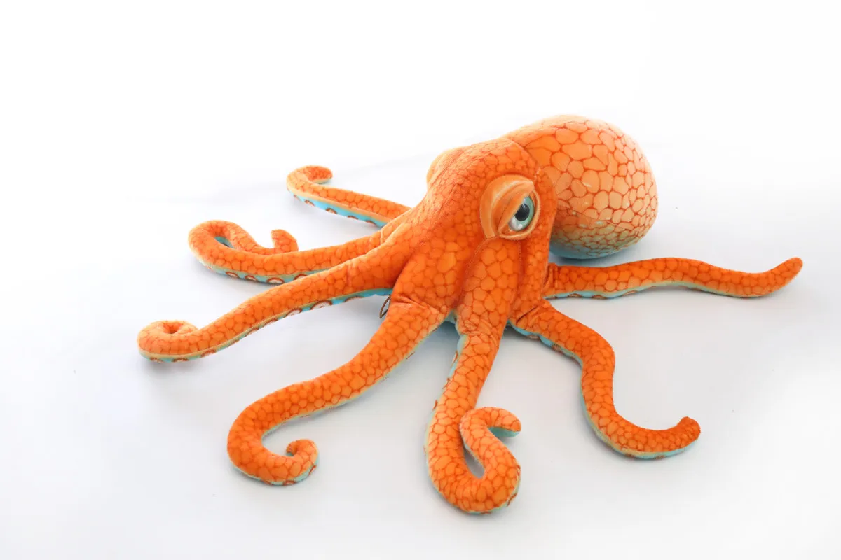 GGS 50CM Soft Animal Simulation Creative 3D Giant Stuffed Octopus Plush Sea Toys For Children Xmas birthday gift | Игрушки и хобби