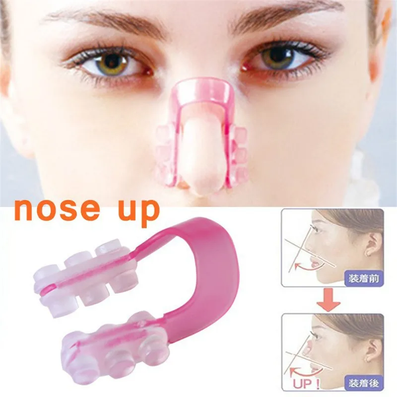 6PCS/Set 3 Sizes Beauty Nose Up Lifting Bridge Nose Shaper Massage Tool