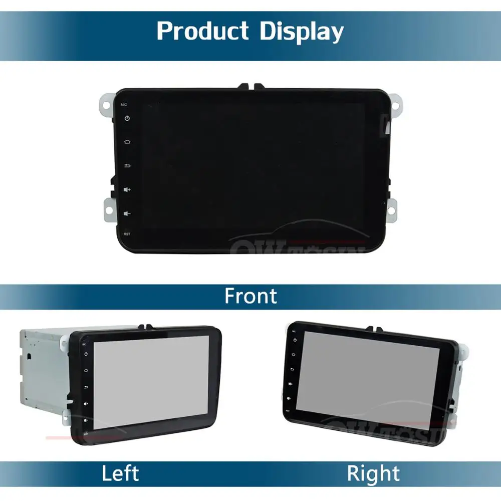 Excellent 1920*1080 8Core 4G+64G Android 9.0 Car Multimedia GPS Radio For VW Volkswagen Magotan Passat Tiguan Polo Golf Caddy Touran Jetta 3