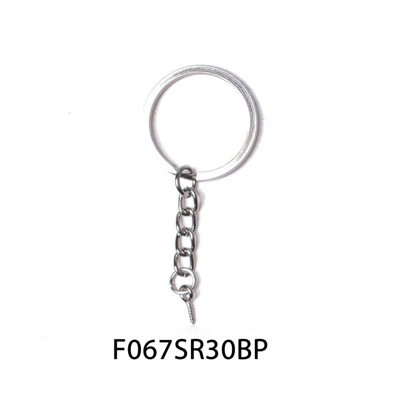 

20pcs 25mm/30mm Circle Key Ring Eye Pins Eyepins Hooks Keychain Split Ring Key Chains Keyrings DIY Keychains