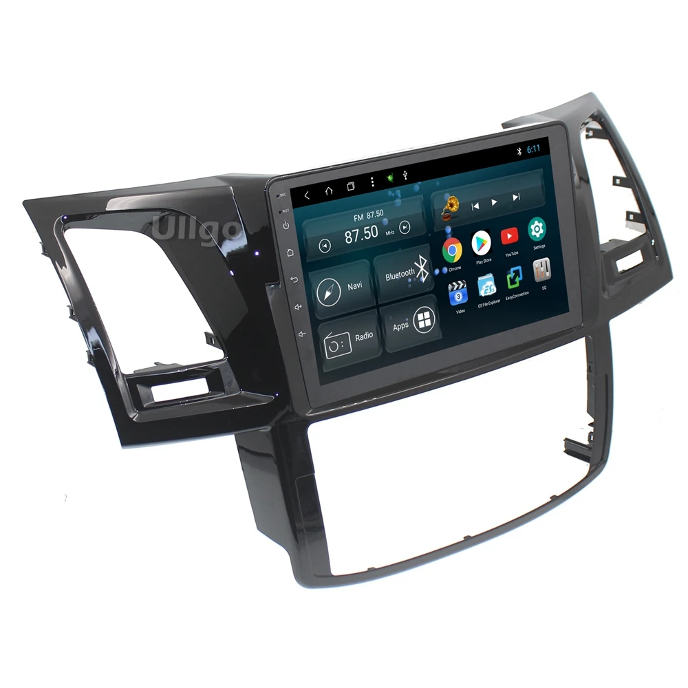 4G+ 64G Восьмиядерный " Android 8,1 автомобильный DVD gps для Toyota Hilux Vigo Fortuner Авторадио gps головное устройство с RDS BT Mirrorlink Wifi