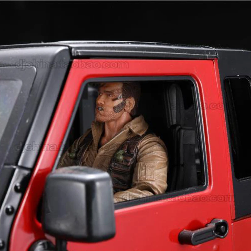 pics 1/10 Scale Driver Figures 7 inch rc crawler man driver figure for 1 10 rock cars axial scx10 wraith traxx as trx 4 rc4wd d90 d110 tamiya cc01