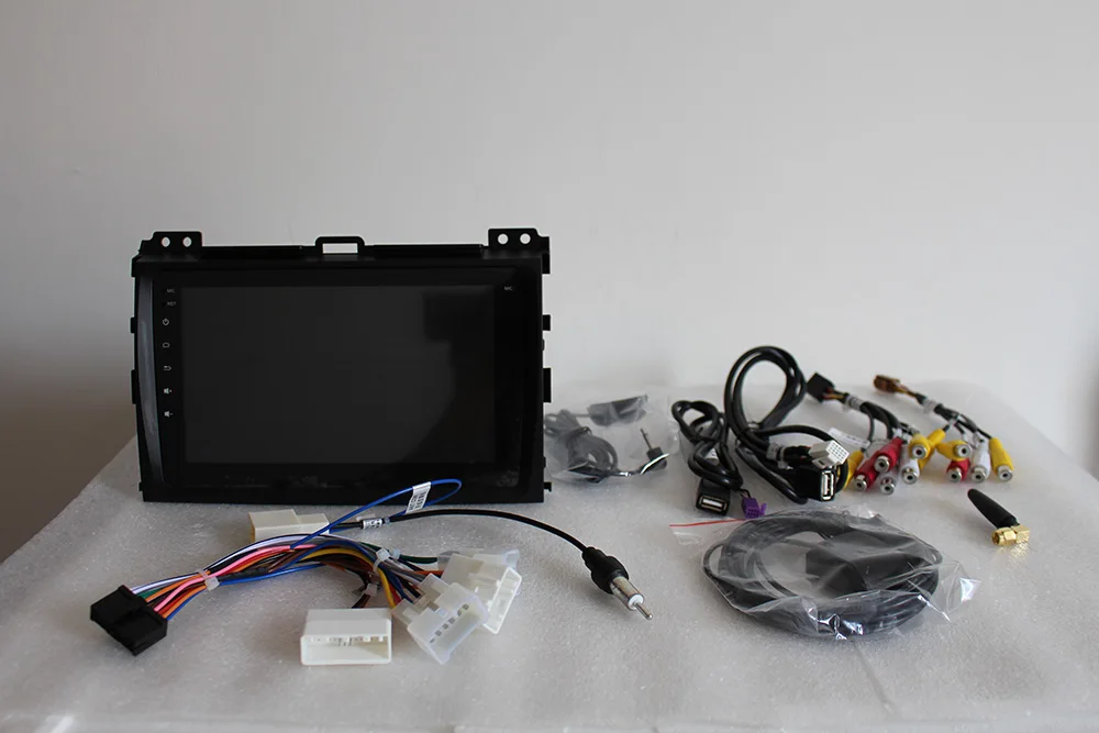 Flash Deal Aoluoya IPS 2GB RAM Quad Core Android 7.1 CAR DVD Player Radio GPS Navigation For Toyota Prado 120 Land Cruiser 120 2002-2010 BT 7