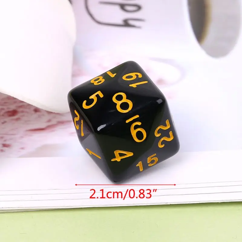 Настольная игра с 6 двусторонними играми D6 и 24 точками многогранная для Dungeon DD Dragon
