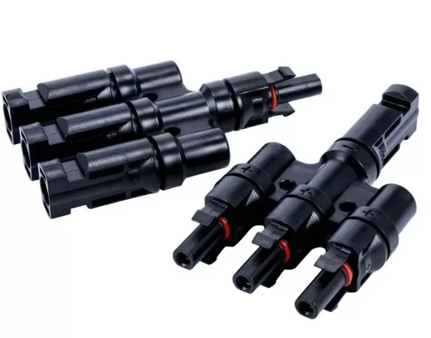 

MC4T-4 branch solar connector, Male and Female for 2.5mm,4mm, 6mm solar cables