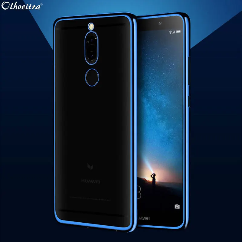 TPU Cases For Huawei Mate 10 Lite Maimang 6 Case Protective Clear Back Cover Soft Silicone Honor 9i Nova 2i |