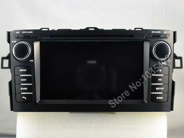 Clearance Android 9.0 CAR Audio DVD player FOR TOYOTA AURIS 2007-2011 gps car Multimedia head device receiver support DVR WIFI DAB OBD 23
