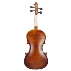 TLY матовой твердой древесины скрипка 4/4 3/4 1/4 1/8 Craft пламени Violino для детей студентов начинающих случае Mute лук строки