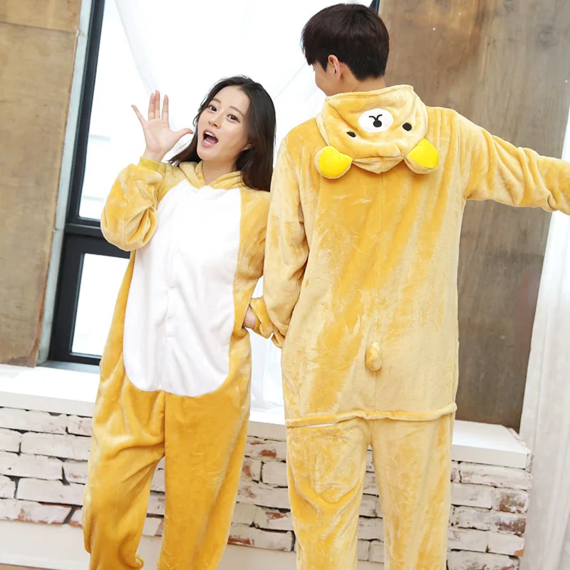 New Children'S Animal Pajamas Winter Warm Girl Boy Kids Pajama Cartoon Rilakkuma Bear Cosplay Onesie Hooded Cute Sleepwear New Children'S Animal Pajamas Winter Warm Girl Boy Kids Pajama Cartoon Rilakkuma Bear Cosplay Onesie Hooded Cute Sleepwear