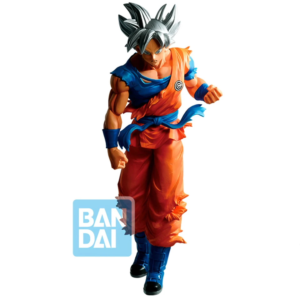 Tronzo Banpresto экшн фигурка Dragon Ball Super Goku Ultra Instinct Overseas Limited Гоку серебристые волосы ПВХ игрушки - Цвет: Goku Ultra