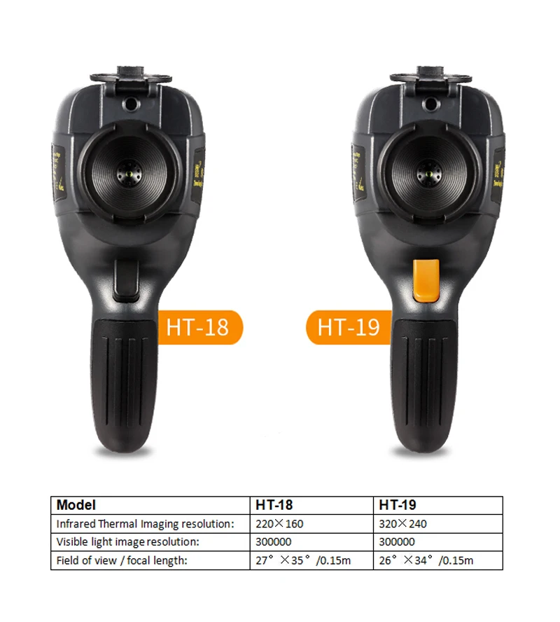 XEAST профессиональная версия ручной HT-19 Инфракрасный Тепловизор 320*240 детектор hd 0,07 Высокая чувствительность мультиметр