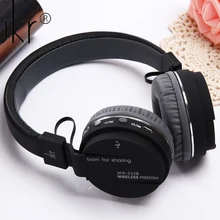 2017 Hot Sale JKR-215b JKR Hifi Auricular Big Casque Cordless Wireless Blutooth Headphone Bluetooth Earphone For Phone Computer