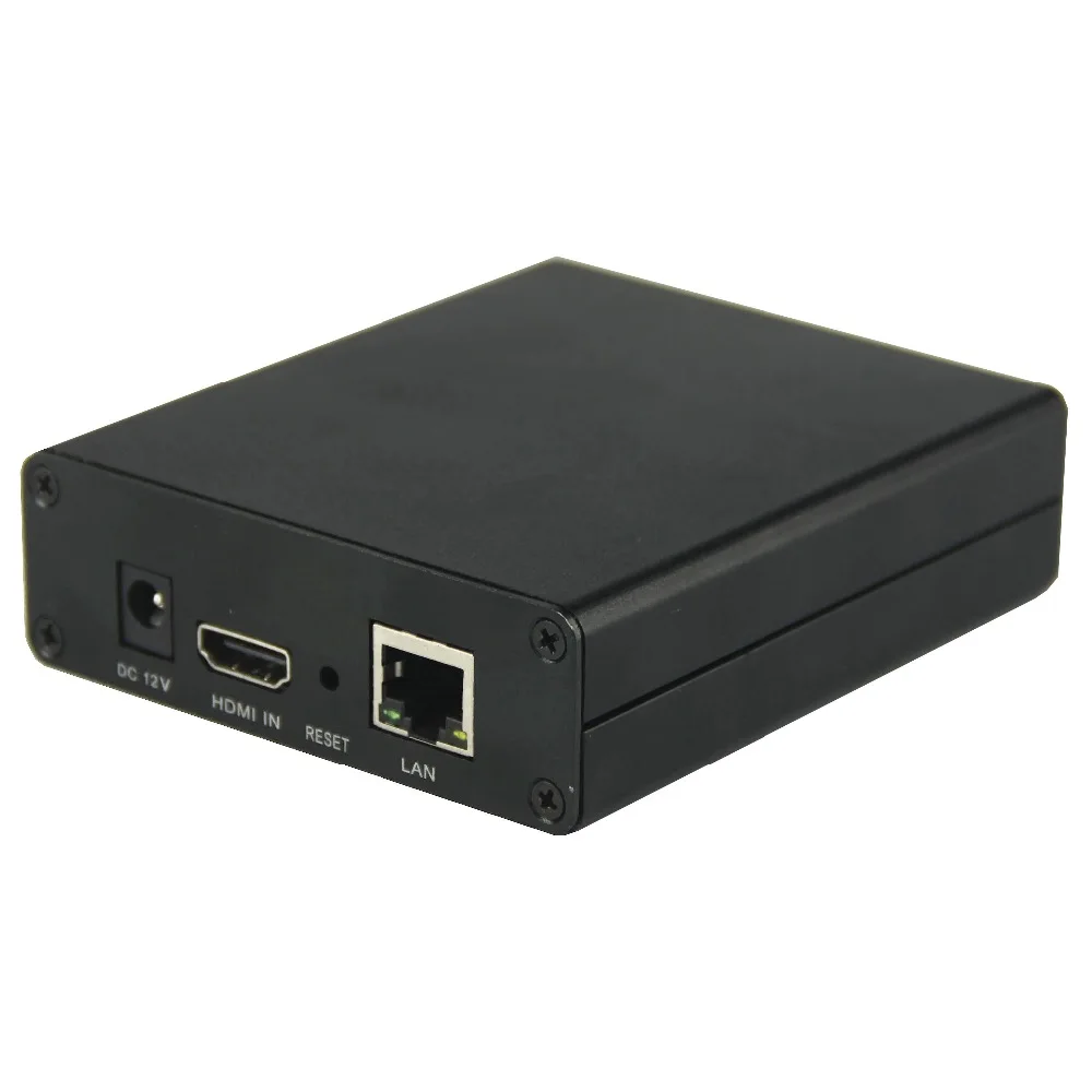  DHL Free Shipping H.264 Video Encoder Support HDCP HDMI To IP Live Streaming Encoder IPTV Hardware 