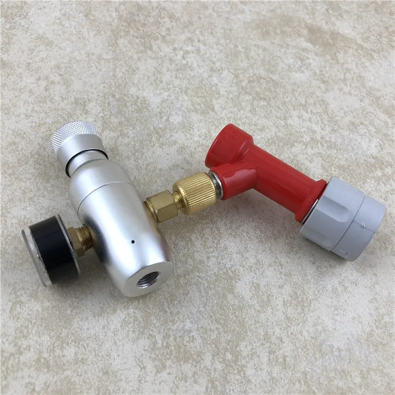 

Premium Portable CO2 Keg Charger CO2 Regulator 0-60psi for Beer Brewing Keg