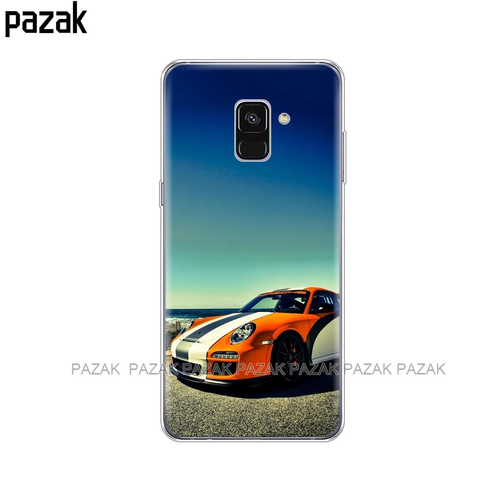 Силиконовый чехол для телефона Samsung Galaxy A8 A530 A530F, чехол для Samsung A8 Plus A730 A730F, Прозрачный чехол для телефона - Цвет: 34534