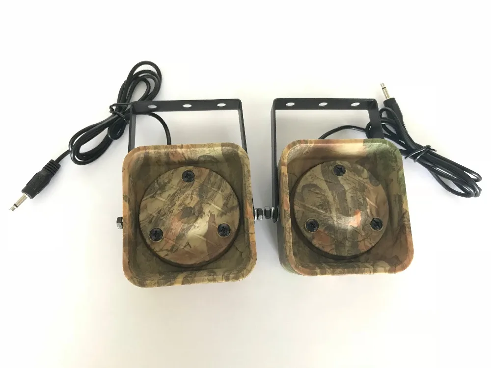 Pddhkk Chamariz Pato Ganso Predador Animais Selvagens Caça Elétrica Mp3 Alto Falante 200 Sons Camuflagem Kit Controle Remoto 7 Chamariz da caça