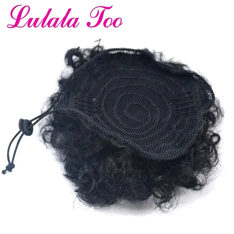 bun chignon hairpiece para as mulheres cordão