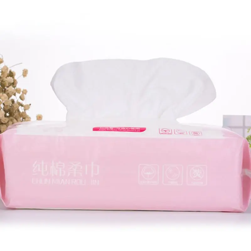 

80Pcs/Pack Net Weave Disposable Cotton Towel Washing Face Pad Removable Tissue Cosmetic Makeup Remover Tool Wet Dry Cloth Wipes