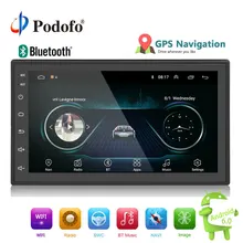 Podofo 2din Autoradio lettore multimediale Android Autoradio 2 Din 7 ”schermo di Tocco di GPS WIFI Bluetooth FM auto audio lettore stereo