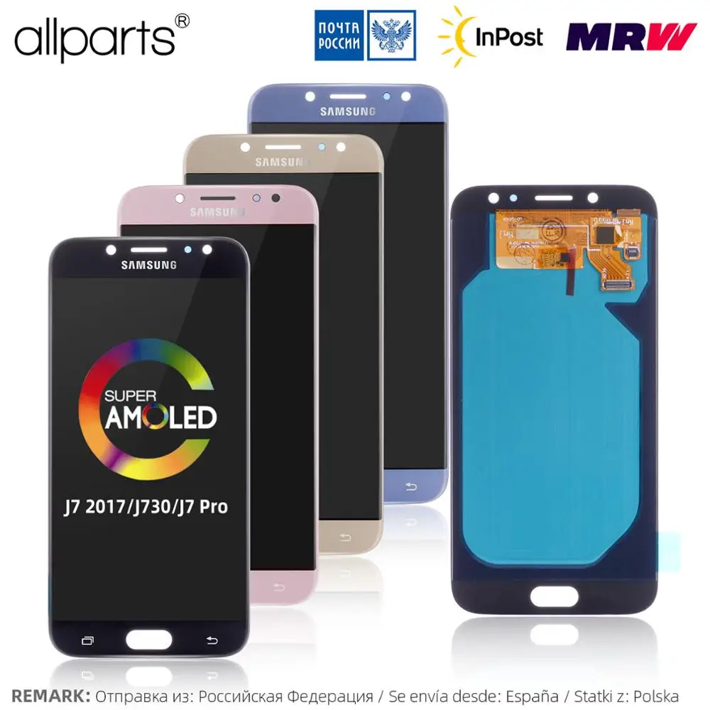AMOLED for SAMSUNG J7 2017 Display J730 J730F J7 Pro LCD Touch Screen ...