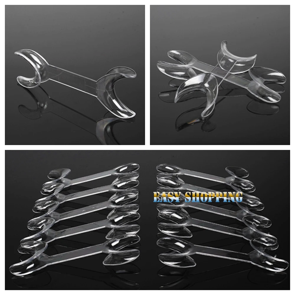 

10pcs Large Dental Double-headed T-Shape Intraoral Cheek Lip Retractor Openers