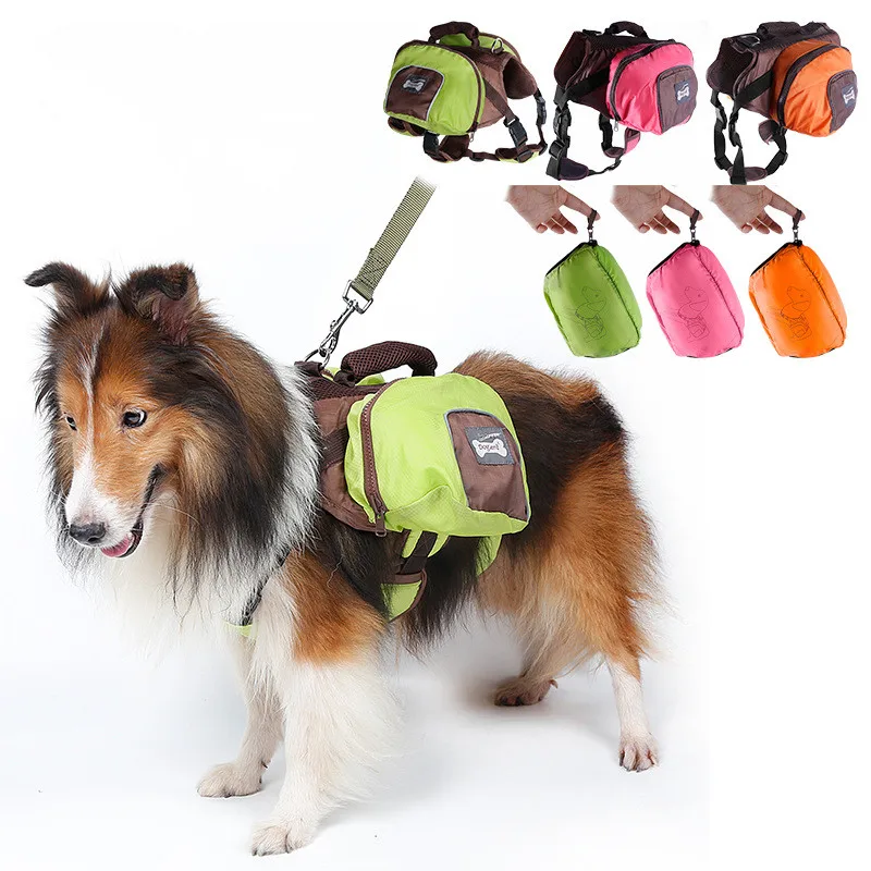 FML Pet Backpacks Large Dog Bags Waterproof Large Capacity Folded Pet