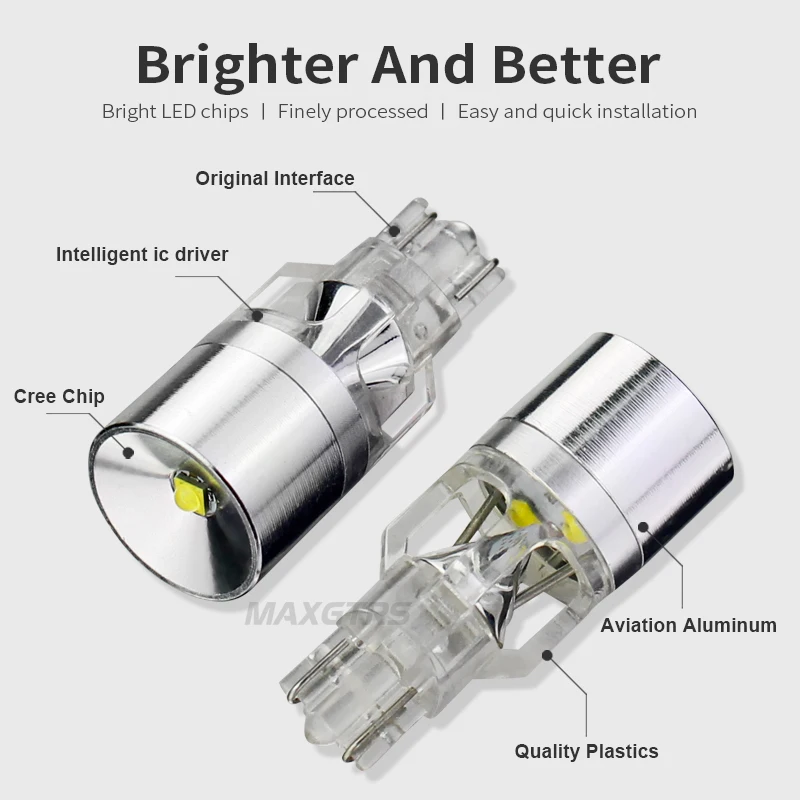 View T20 7440 Led Bulb PNG