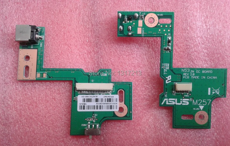 Asus n53s разъем питания