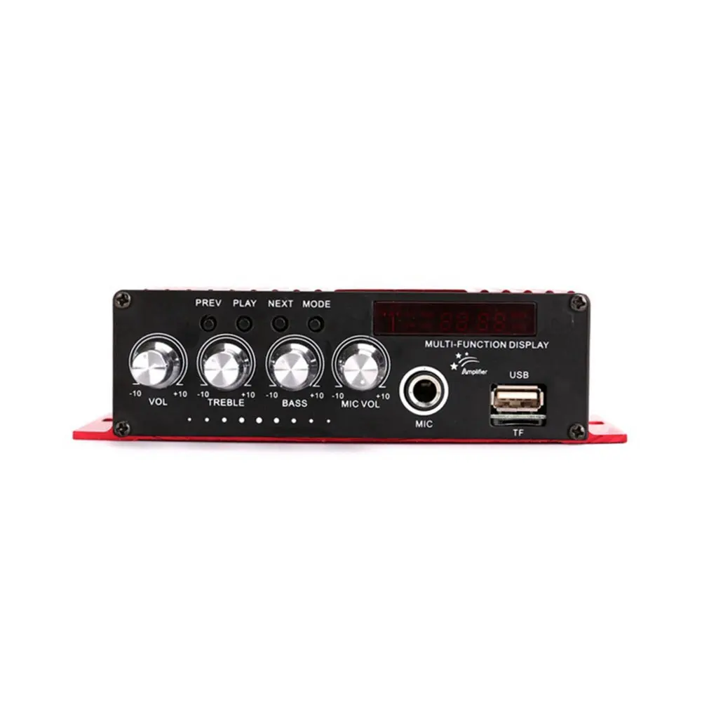 

Infrared Remote Control 2-Channel Bluetooth Audio Amplifier Bluetooth Power Amplifier Wireless Bluetooth Amplifier Smart