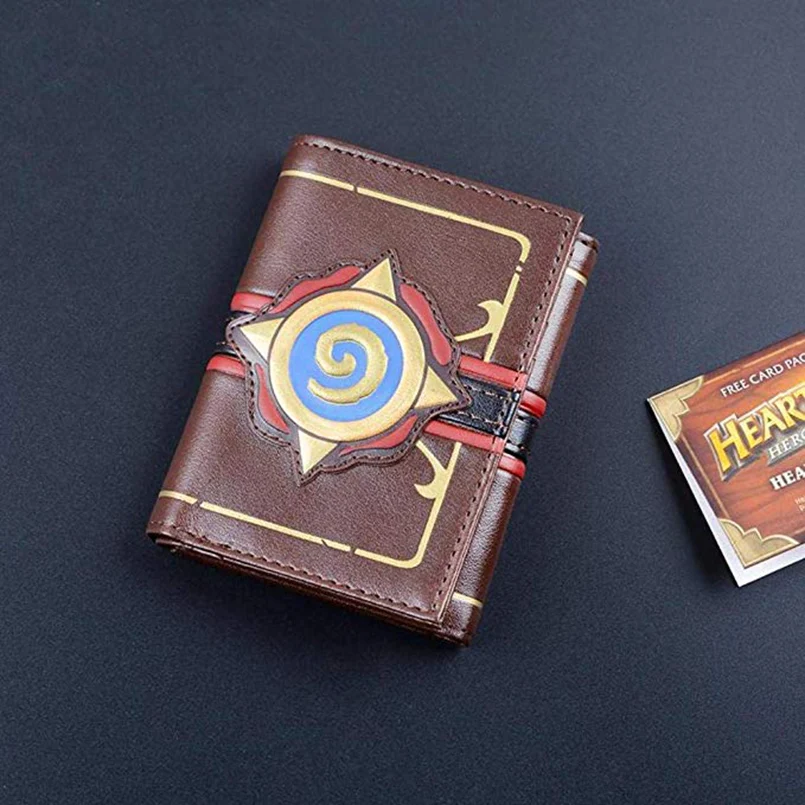 Hearthstone logo wallet Game Hearthstone Package Region free Wallet purse Short