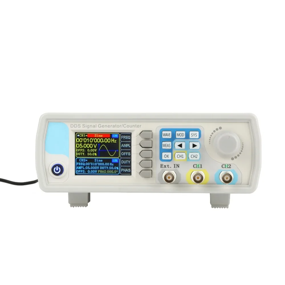 

JDS6600 DDS Signal Generator Counter Exquisite Digital Control Sine Frequency AC 100-240V(US Plug)