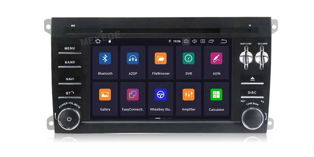 MEKEDE Android 9,0 4+ 64G ips DSP Автомобильный мультимедийный DVD плеер для Porsche Cayenne 2003 2004 2005 2006-2010 gps навигации радио