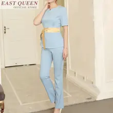 Лабораторная одежда для кормления, спецодежда, спецодежда, медицинская форма, Женский комплект из двух предметов, топ и штаны, хирургический костюм, халат, медицинский FF517 A