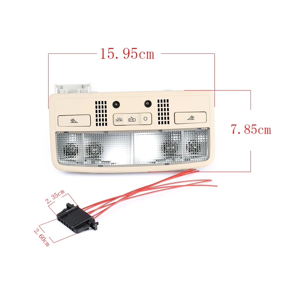3BD9471052EN 3BD947105 автомобильный купольный светильник салона Чтение светильник 12V для Volkswagen VW Passat B5 Golf Bora Jetta Skoda Octavia