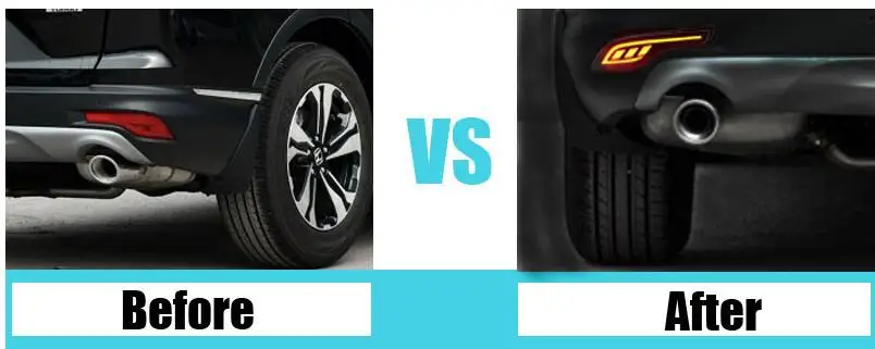 2 шт. для Honda CRV CR-V Многофункциональный светодиодный светильник заднего бампера задний противотуманный фонарь авто лампа тормозной светильник отражатель
