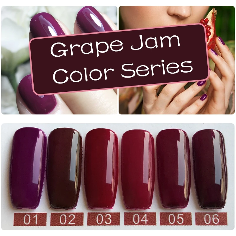 

MIZHSE Nail Gel Polish UV LED GelLak Soak Off Gelpolish Lucky Vernis Semi Permanent Hybrid Lacquer Nails Gel UV Colors Primer