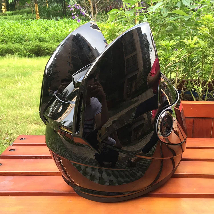 NITRINOS a estrenar llegada de la cara completa moto rcycle casco encantador gato moto casco moto rbike casco moto модульная Casqu