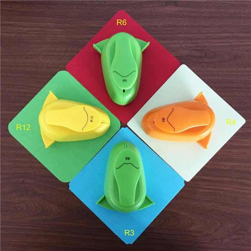 

R3/R4/R6/R12 Border craft punch 4 designs corner embossing machine scrapbooking handmade border hole puncher paper cutter