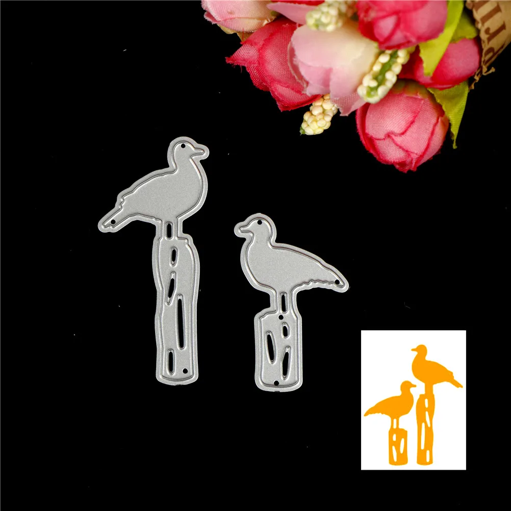 1Pcs Birds Metal Cutting Dies Stencils For DIY Scrapbooking/photo Album Decorative Embossing Paper Cards Making 6cm*2.6cm | Дом и сад
