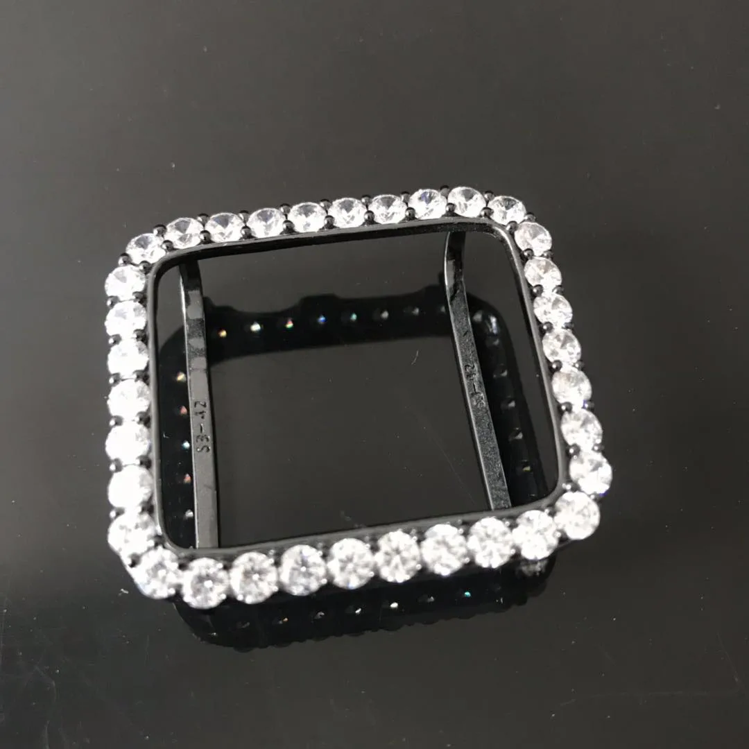 Bling bling iced out iwatch рамка