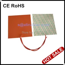 300x300 мм силиконовые нагреватель для 3D-принтеры 24 В 300 Вт