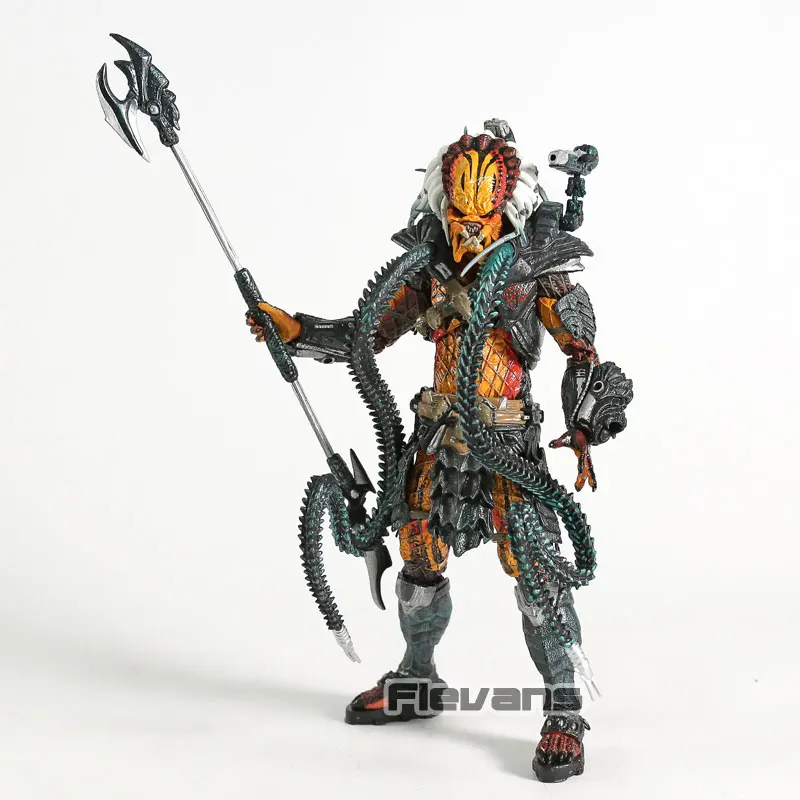 NECA Predator Clan Leader Dexlue Ver. Конечная фигурка Коллекционная модель игрушки