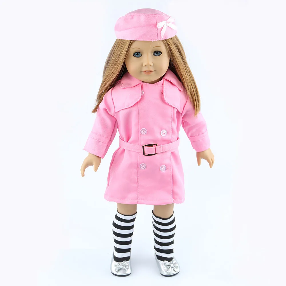 2016 New style Popular 18 inch American girl doll purple ...