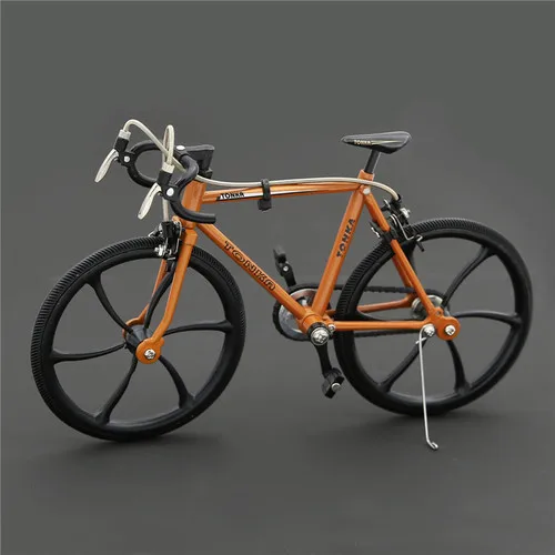 1/10 металлическая модель велосипеда, велосипеда, велосипедная модель, дорожный велосипед, игрушка - Цвет: 16