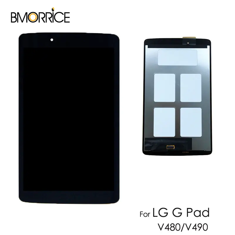 

Replacement For LG G Pad 8.0 inch V480 V490 LCD Display Matrix Touch Screen Digitizer Panel Sensor Glass Tablet Assembly Black