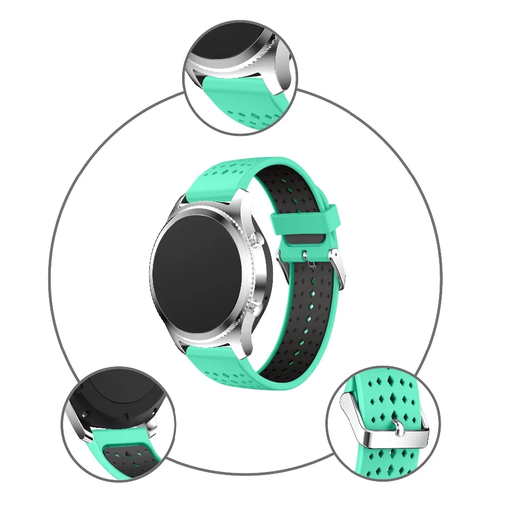 Rhombus Силиконовый Браслет спортивный ремешок для HUAWEI WATCH GT Смарт часы замена
