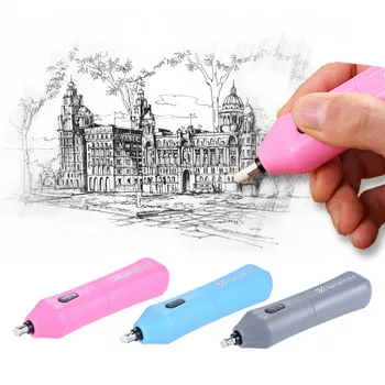 

Electric erase with 10 pieces of replaceable eraser core gift for students and painters A30