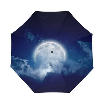 

Galaxy Space Universe Nebula Cloud Moon Pattern Personalized Auto Umbrella Cool Design Custom Auto Sunny Rainy Umbrella