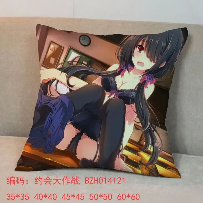 Free Shipping Date A Live Anime Tokisaki Kurumi Double side Print 45